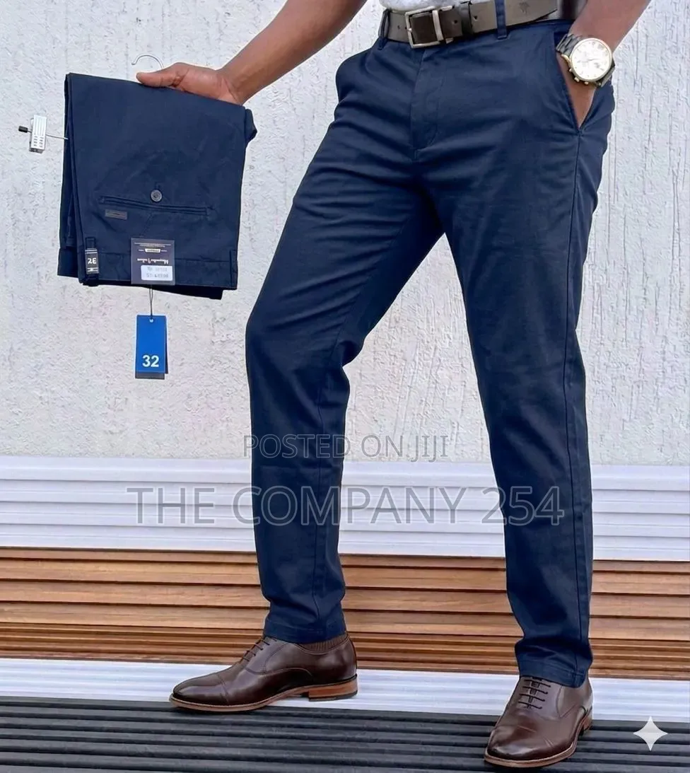Quality Men Casual Official Khaki Trousers for Men Available