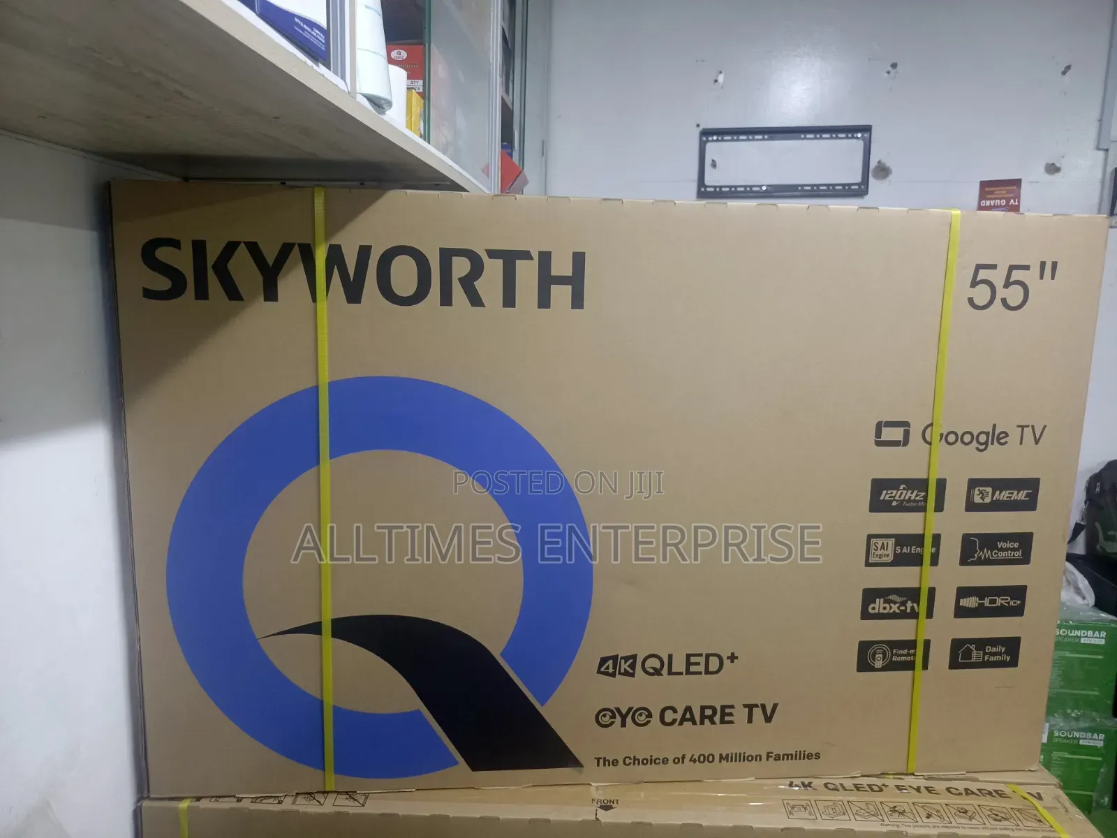 55"Qled Skyworth Google Tv Netflix Youtube Bluetooth