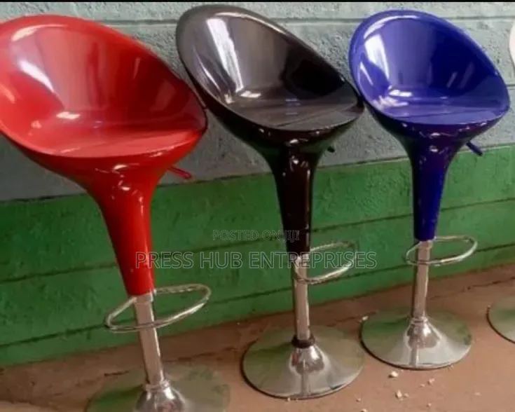 Modern Adjustable Swivel Bar Stools
