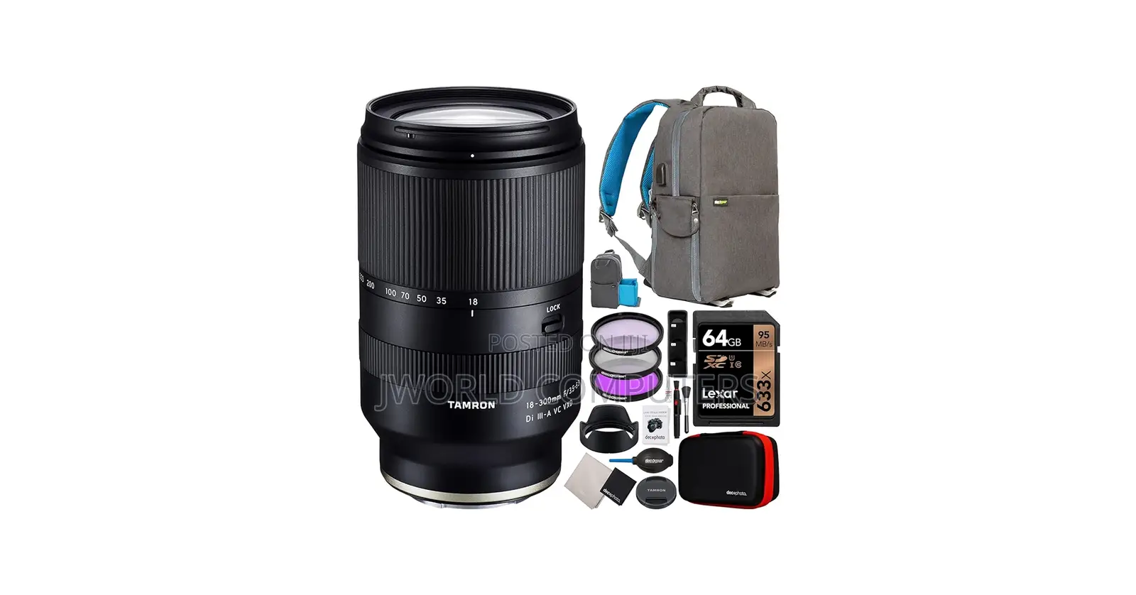 Tamron 18-300mm F3.5-6.3 Di Iii Avc Z Series Lens