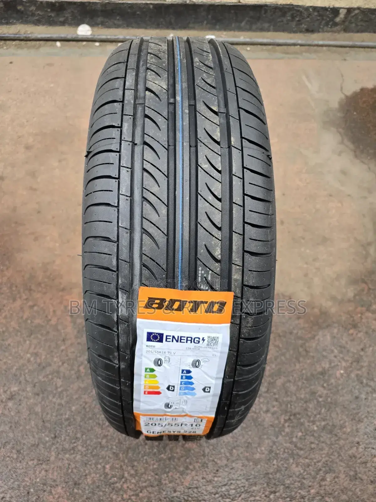 205 /55 R16 Boto Tyres (New Technology)