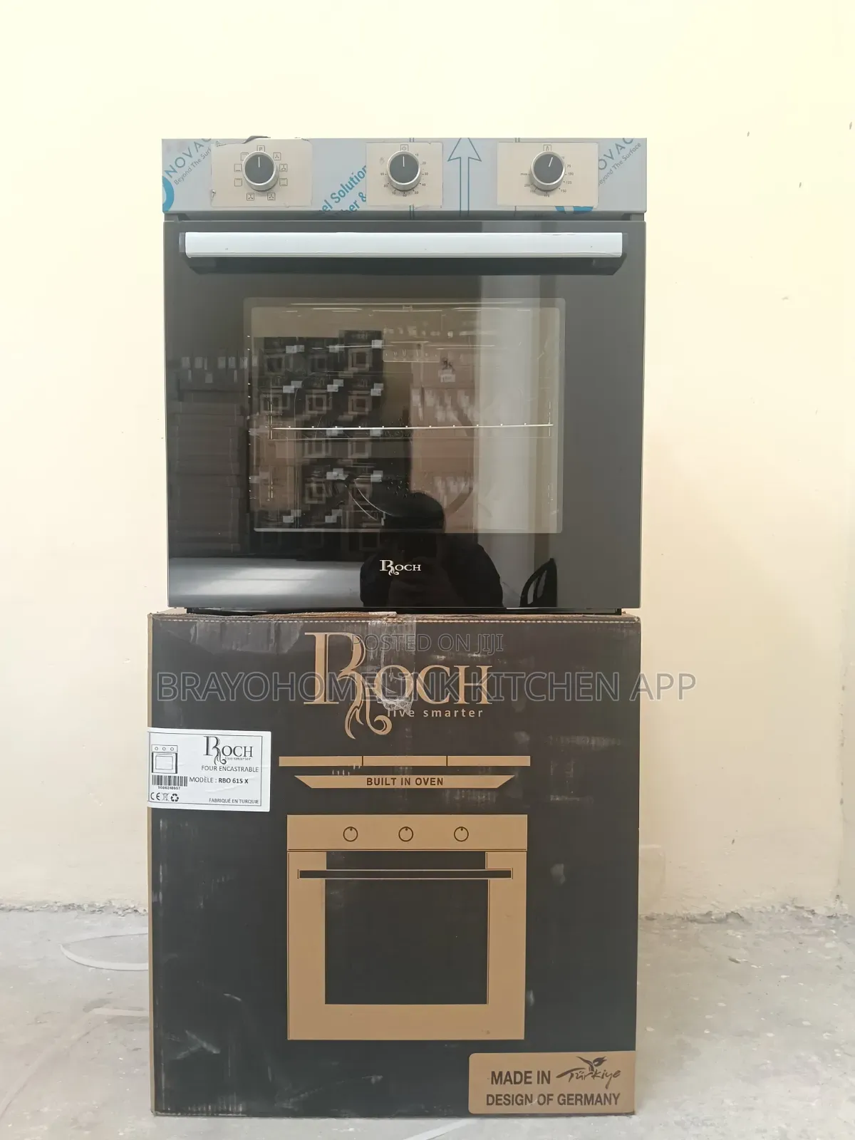 Silver Roch Roch 78l Built-in Oven -
