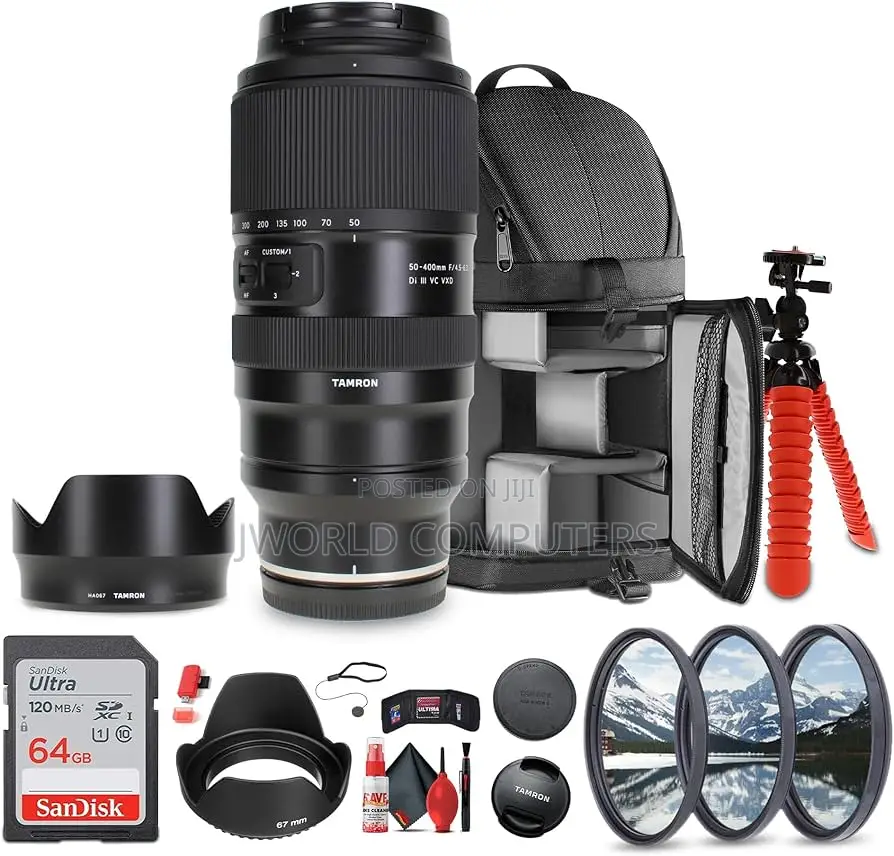 Tamron 50-400 F4.5-6.3 Di Iii Vc VXD Lens