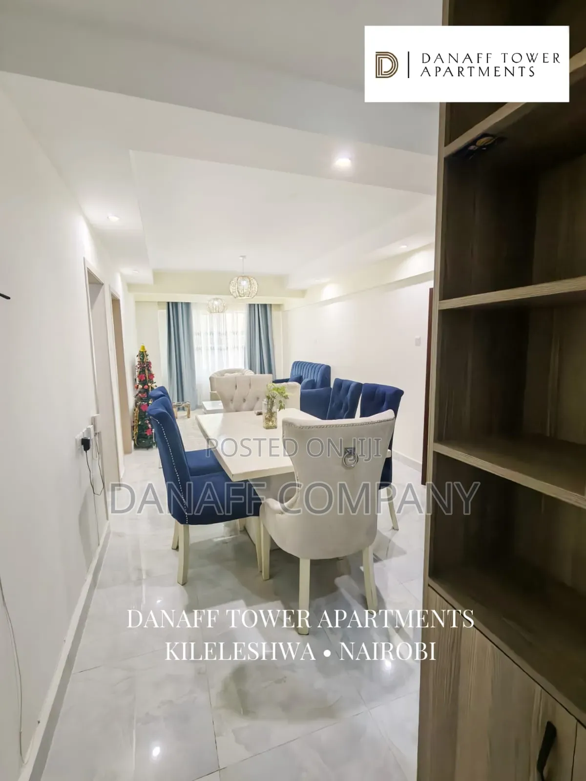 Furnished 2bdrm Apartment in Danaff Tower, Kileleshwa for rent