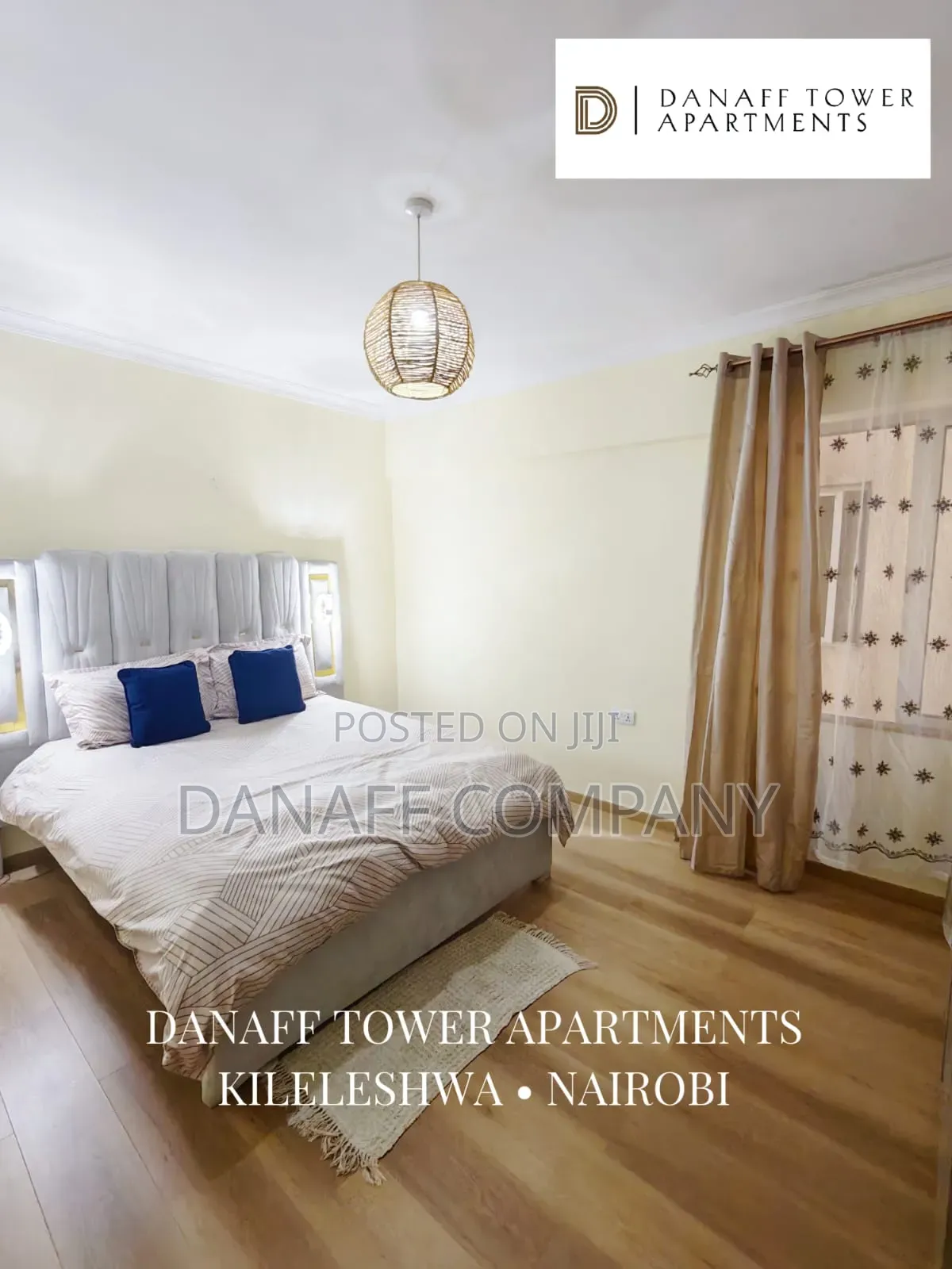 Furnished 2bdrm Apartment in Danaff Tower, Kileleshwa for rent