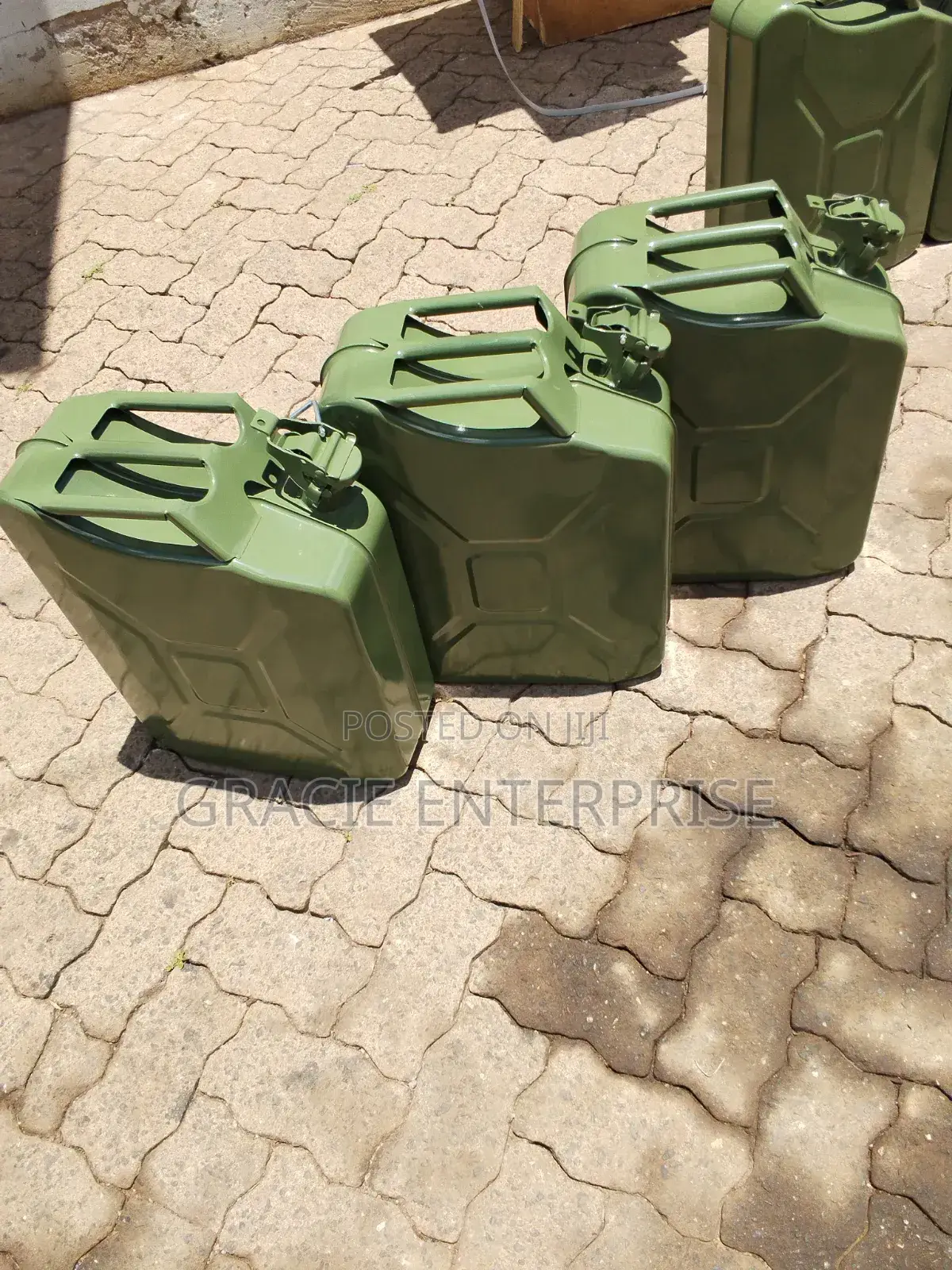 Metallic Fuel Jerrycan 20l