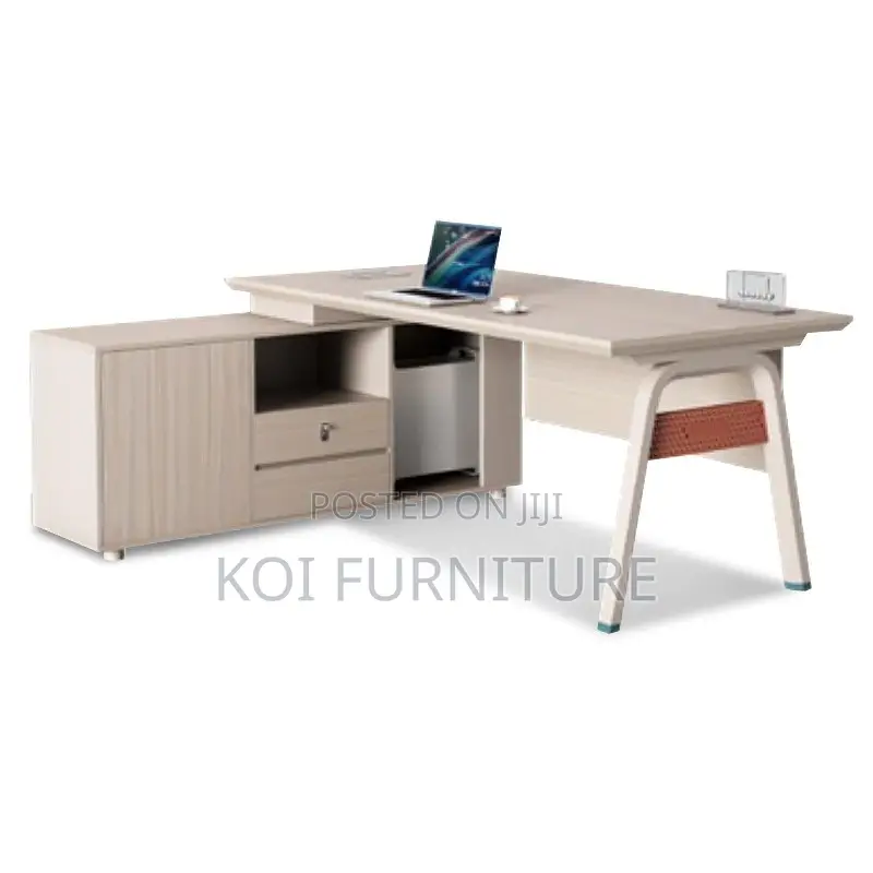 Office Desk; 1.8 Meters Spacious Ergonomic Design Executive Desk