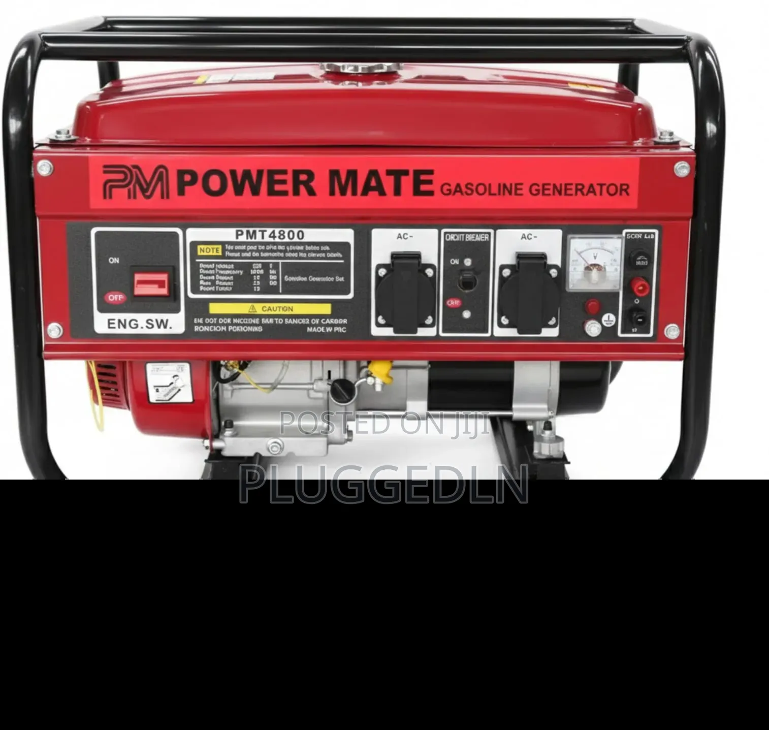 Powermate Pmt4800 Gasoline Generator 3kw Power Output.