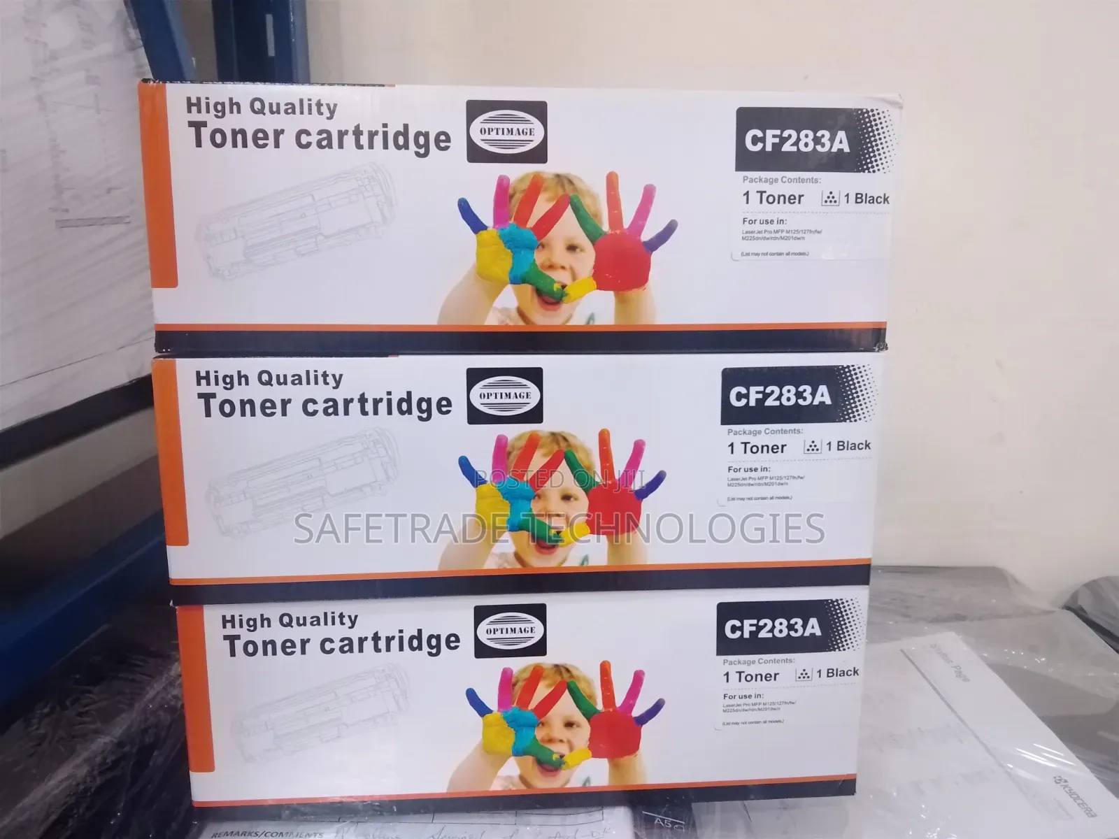 High Quality Optimage Toner Cartridge Black Cf283a
