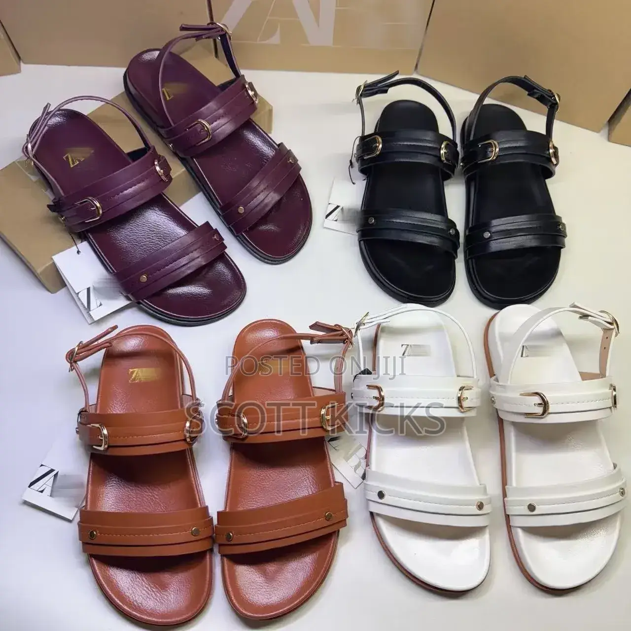 Comfy Zara Strappy Sandals