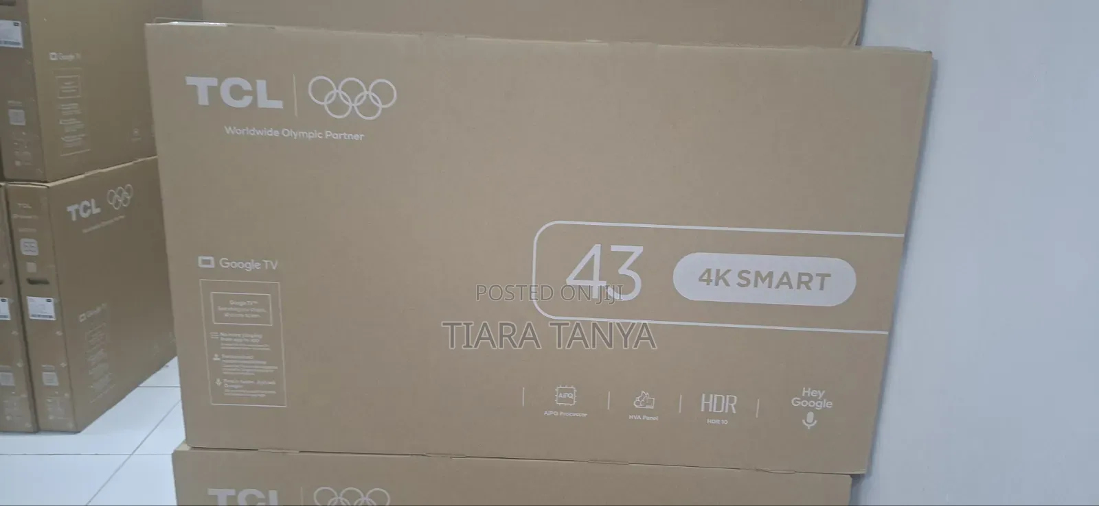 TCL TCL 43" Ultra Hd Smart Led Tv - Google Assistant, Bluetooth