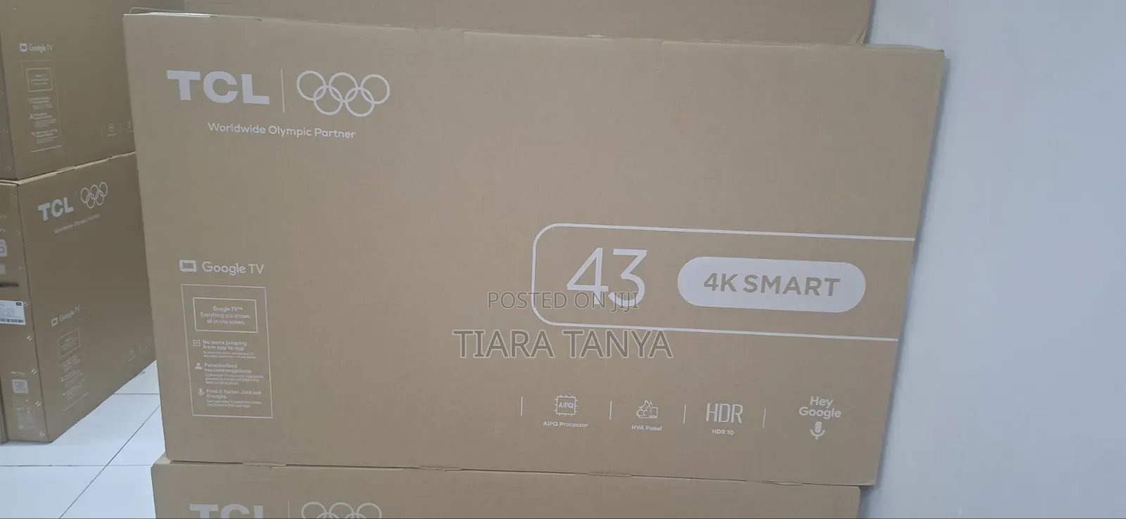 TCL TCL 43" Ultra Hd Smart Led Tv - Google Assistant, Bluetooth