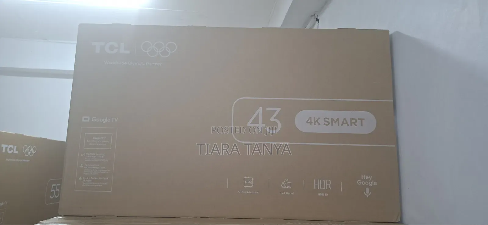 TCL TCL 43" Ultra Hd Smart Led Tv - Google Assistant, Bluetooth