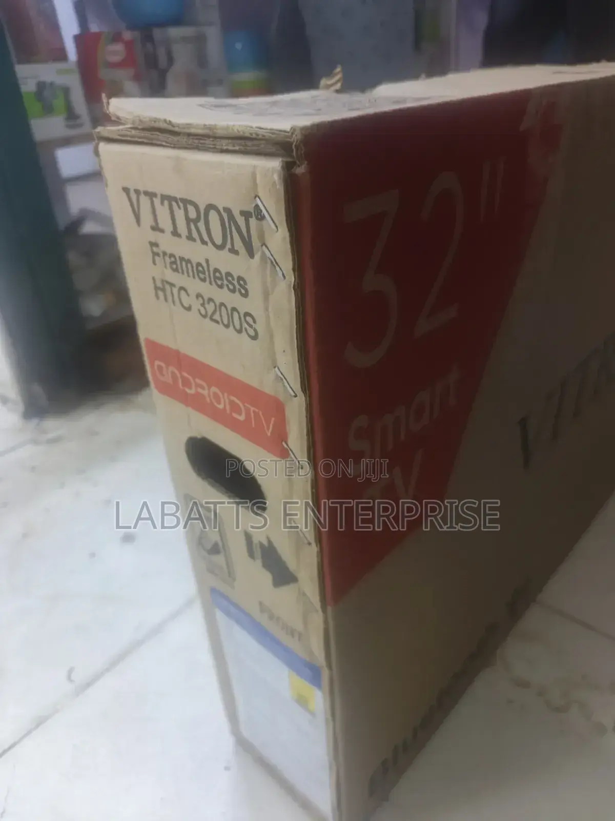 Vitron 32 Inches Smart Android Frameless TV