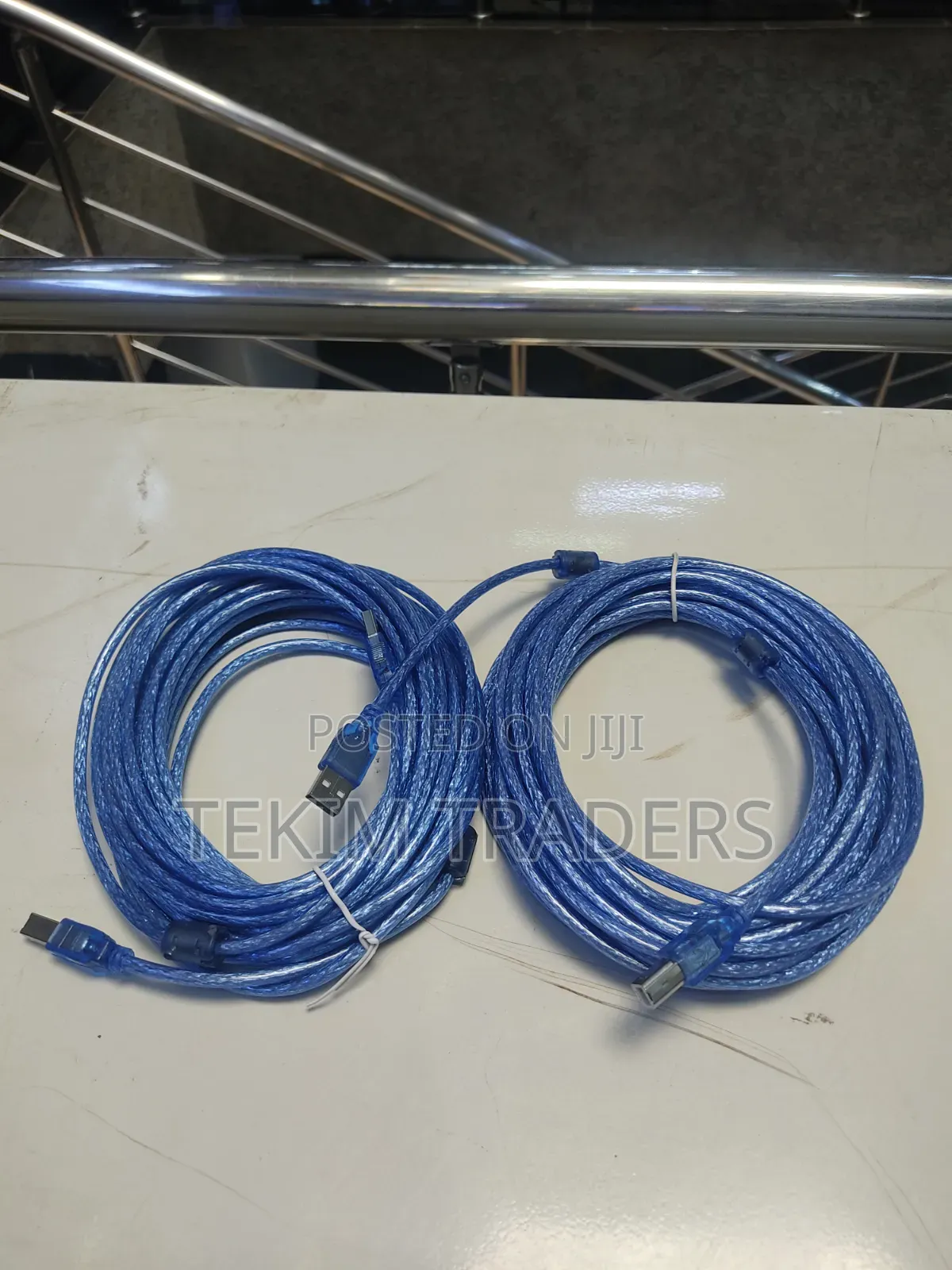 10m Blue Printer Cable