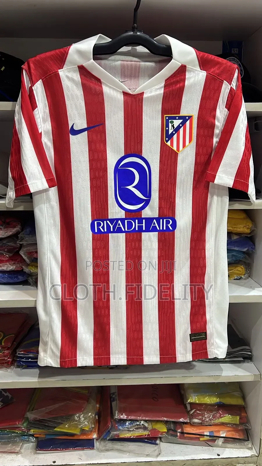 Atletico Madrid Home Player Version Jersey 25/26.