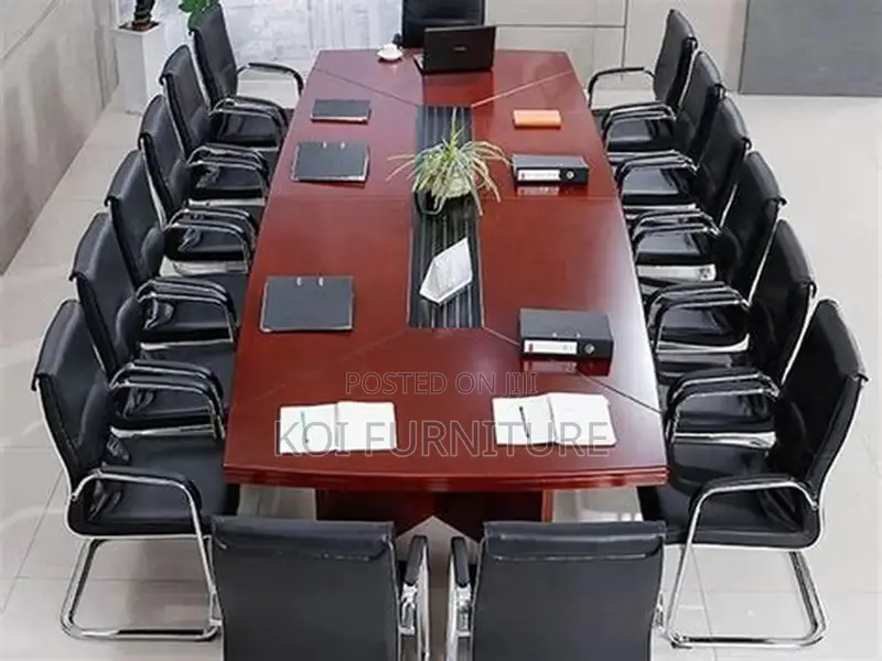 Boardroom Table; Inlay Executive 3 Meters Boardroom Meeting Table