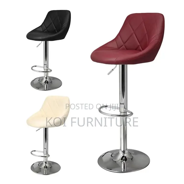 Barstools; Leather Comfortable Stylish Swivel Barstools