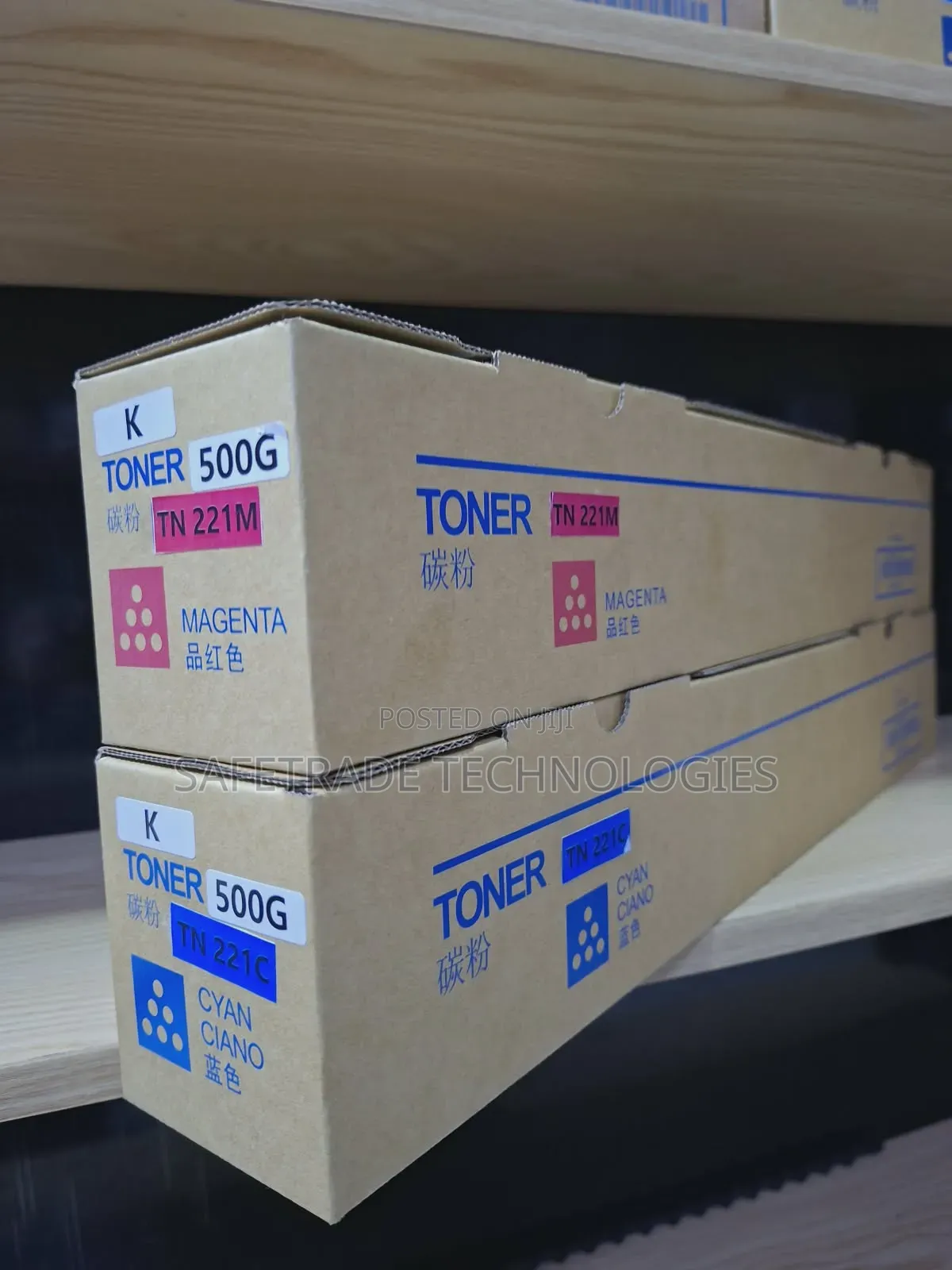 Original Konica Minolta Tn-221 Colour Toner Set(Cmyk) - High Yield