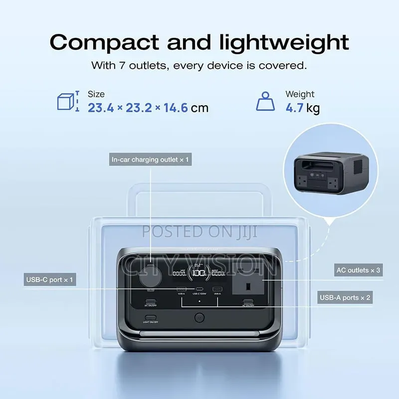 Ecoflow River 3 Plus Portable Power Station