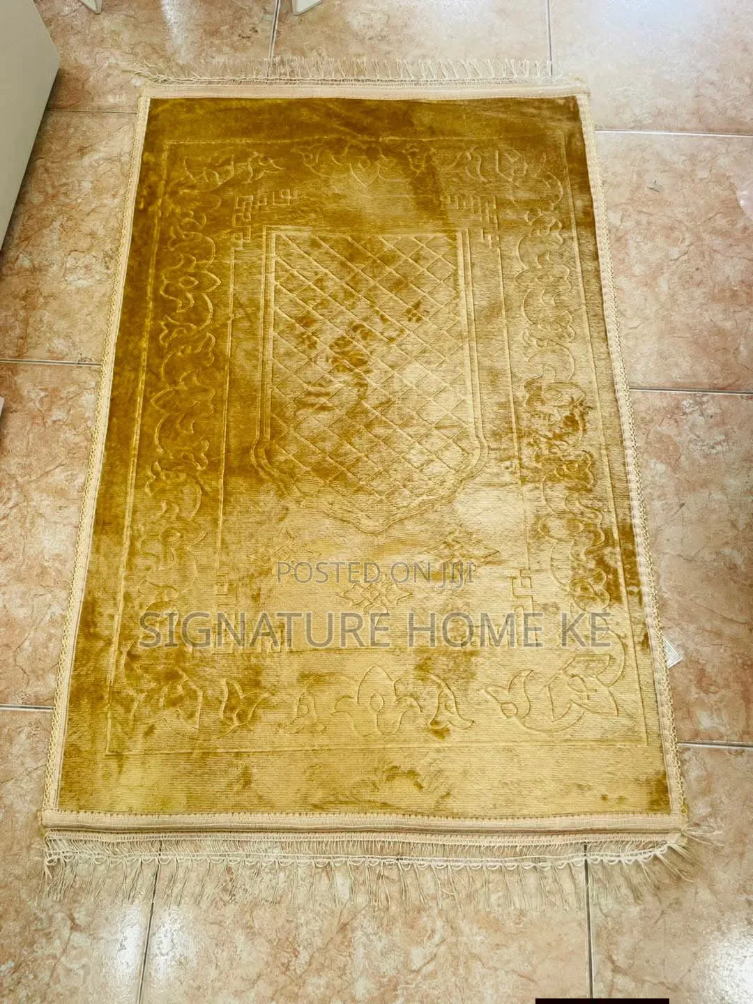 Velvet Islamic Prayer Mat