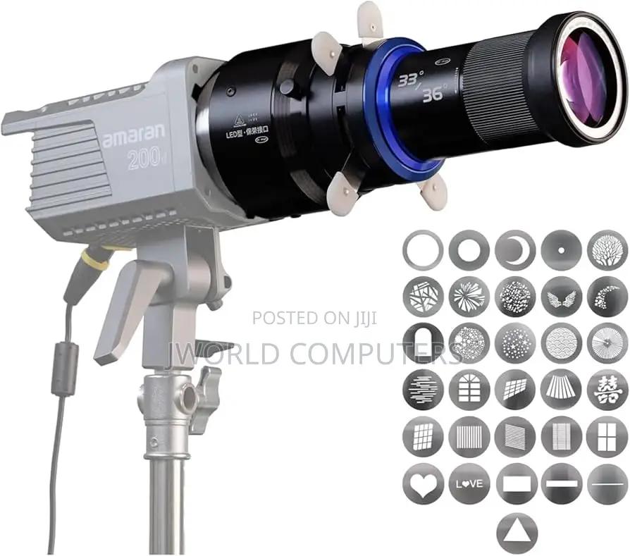Sp-100c Photograpghic Optical Snoot Kit for Led Light