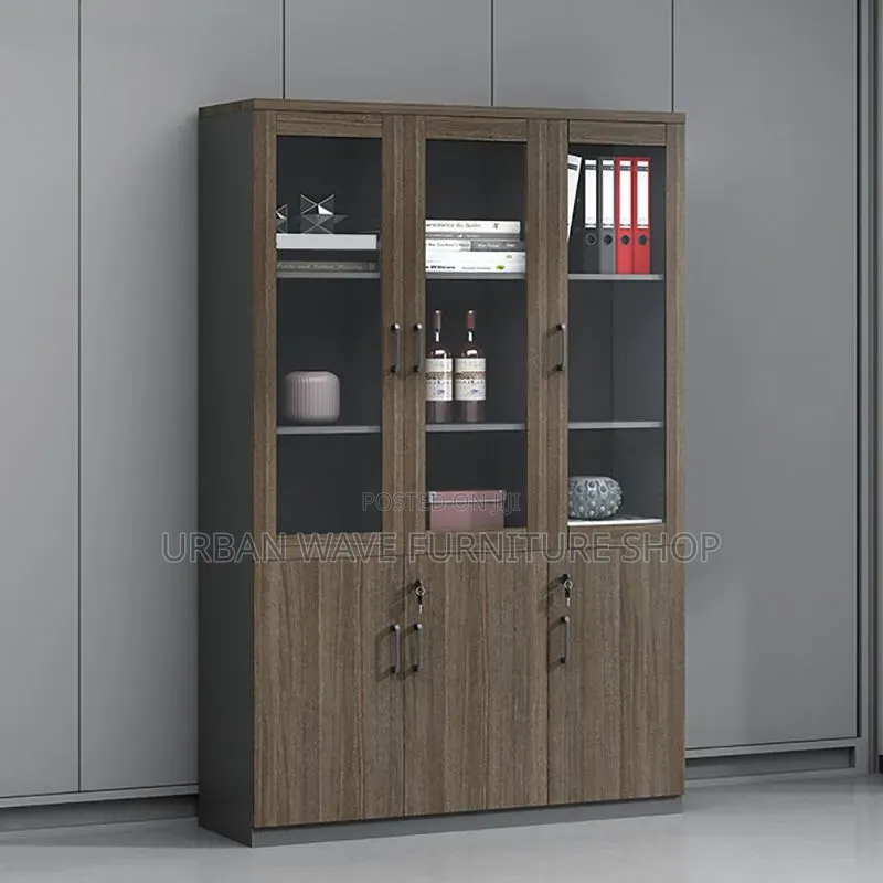Wooden Stylish Office Cabinet
