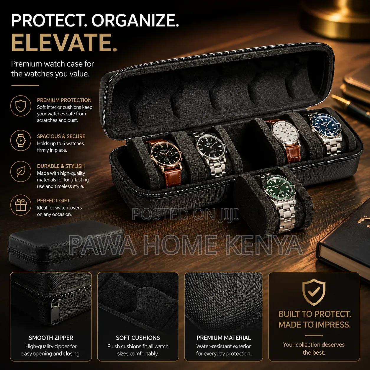 5 Slots Watch Organizer