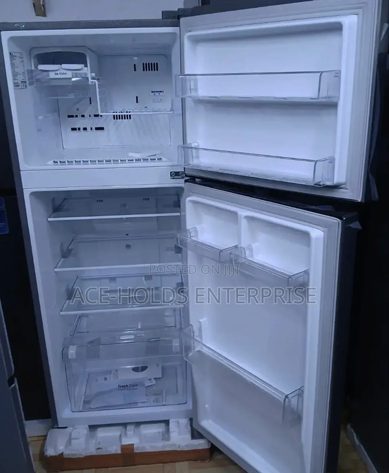 Lg 234 Litres 2-Door Fridge (Gl-C252slbb) Top Freezer