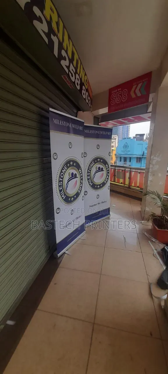 Stand Out With Our Premium Narrow Base Roll Up Banners