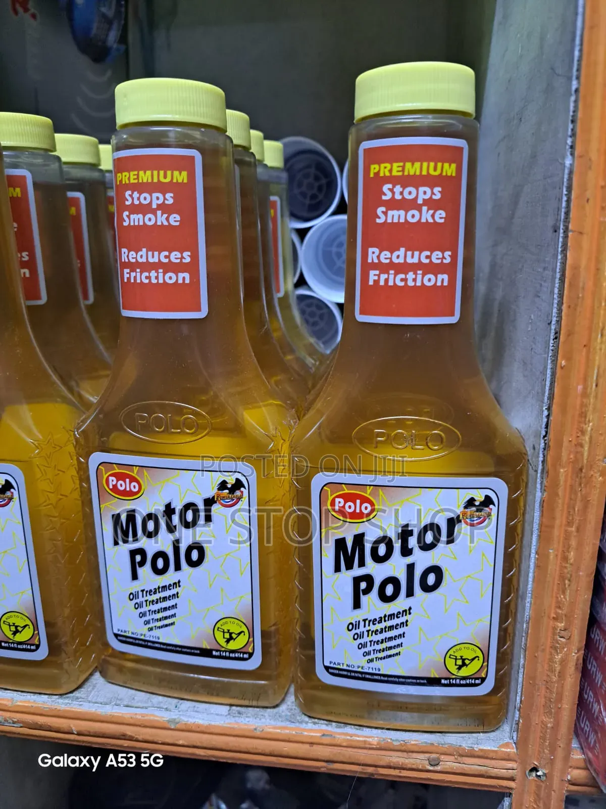 Motor Polo Oil Honey Treatment Reduce Engine Friction Smoke