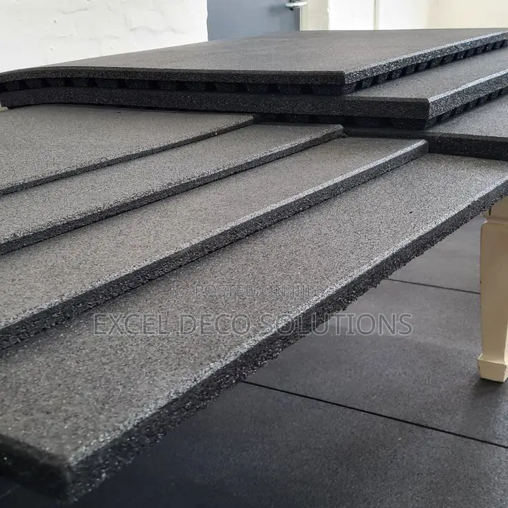 Heavy Duty Rubber Gym Mat for Commercial Home Gyms