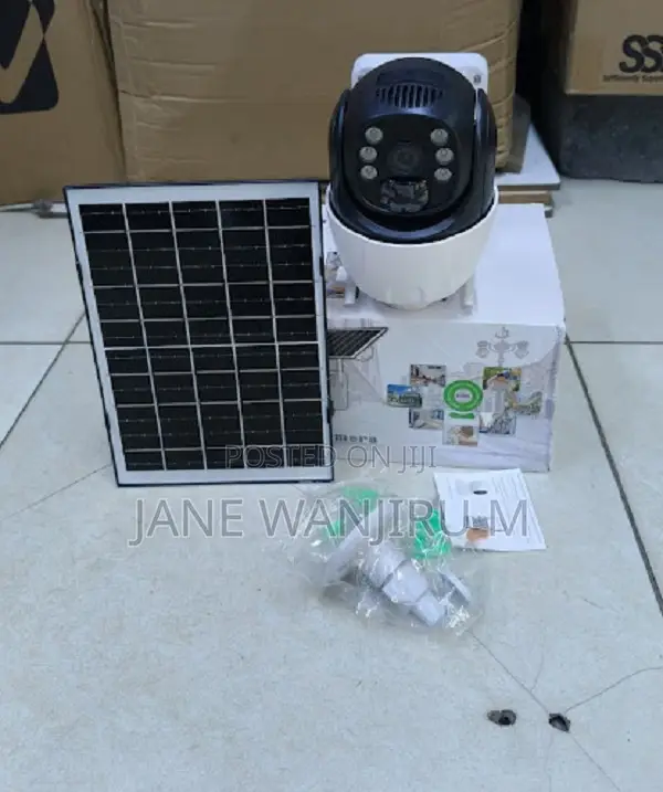 4g Sim Enabled Solar CCTV Camera