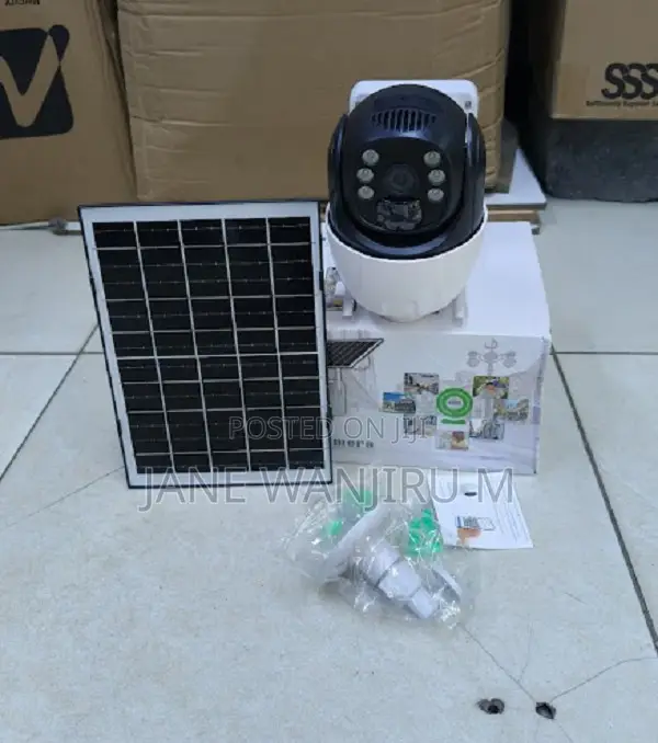 Smart Outdoor Solar Camera Single Lens
