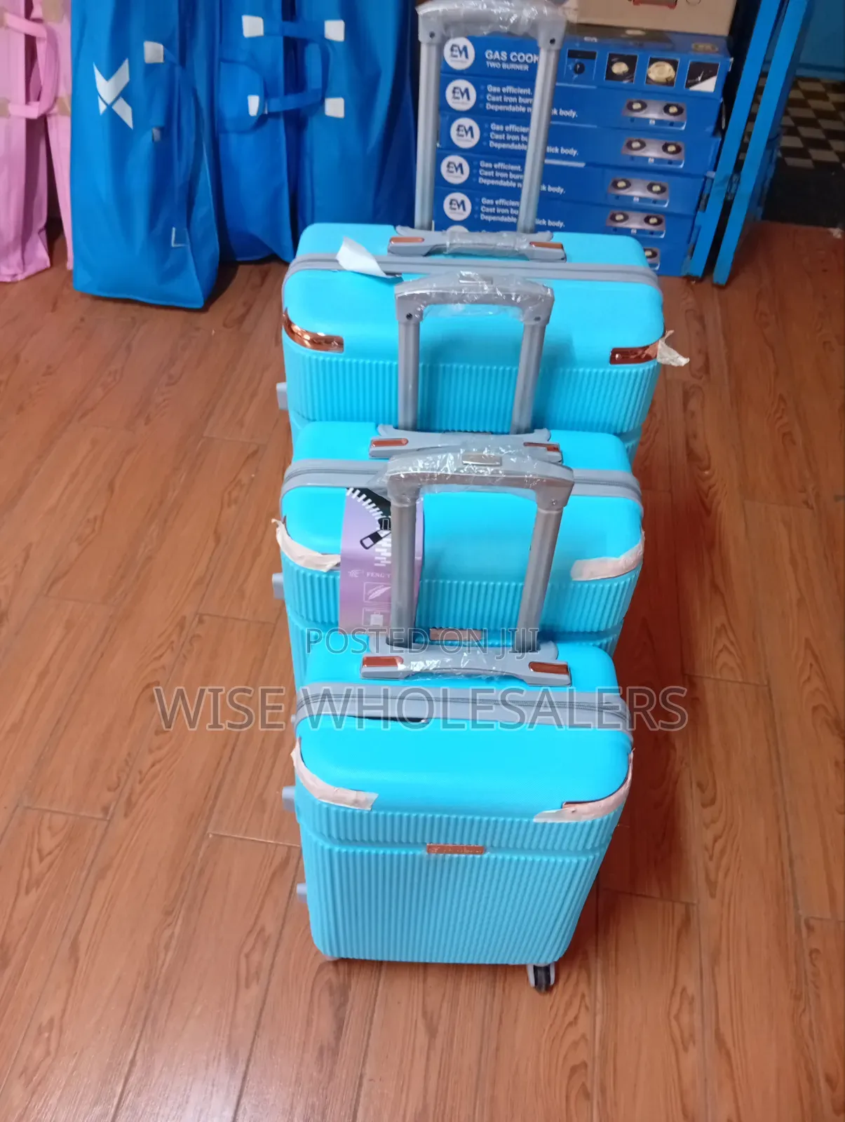 *3 In1 Luxurious Fiber Suitcase Size 4