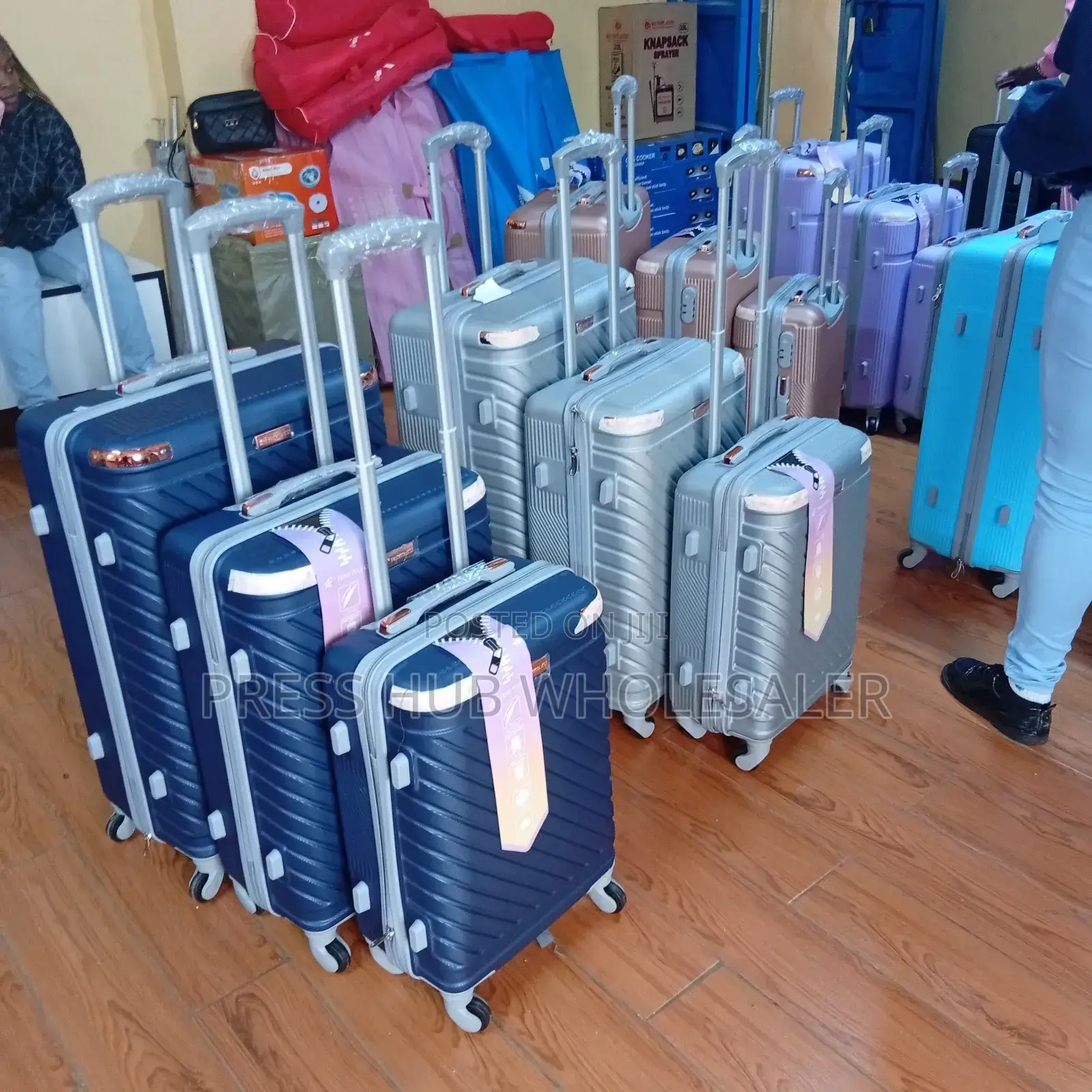 3 PCS Luxury Hard Shell Travel Suitcase Set 