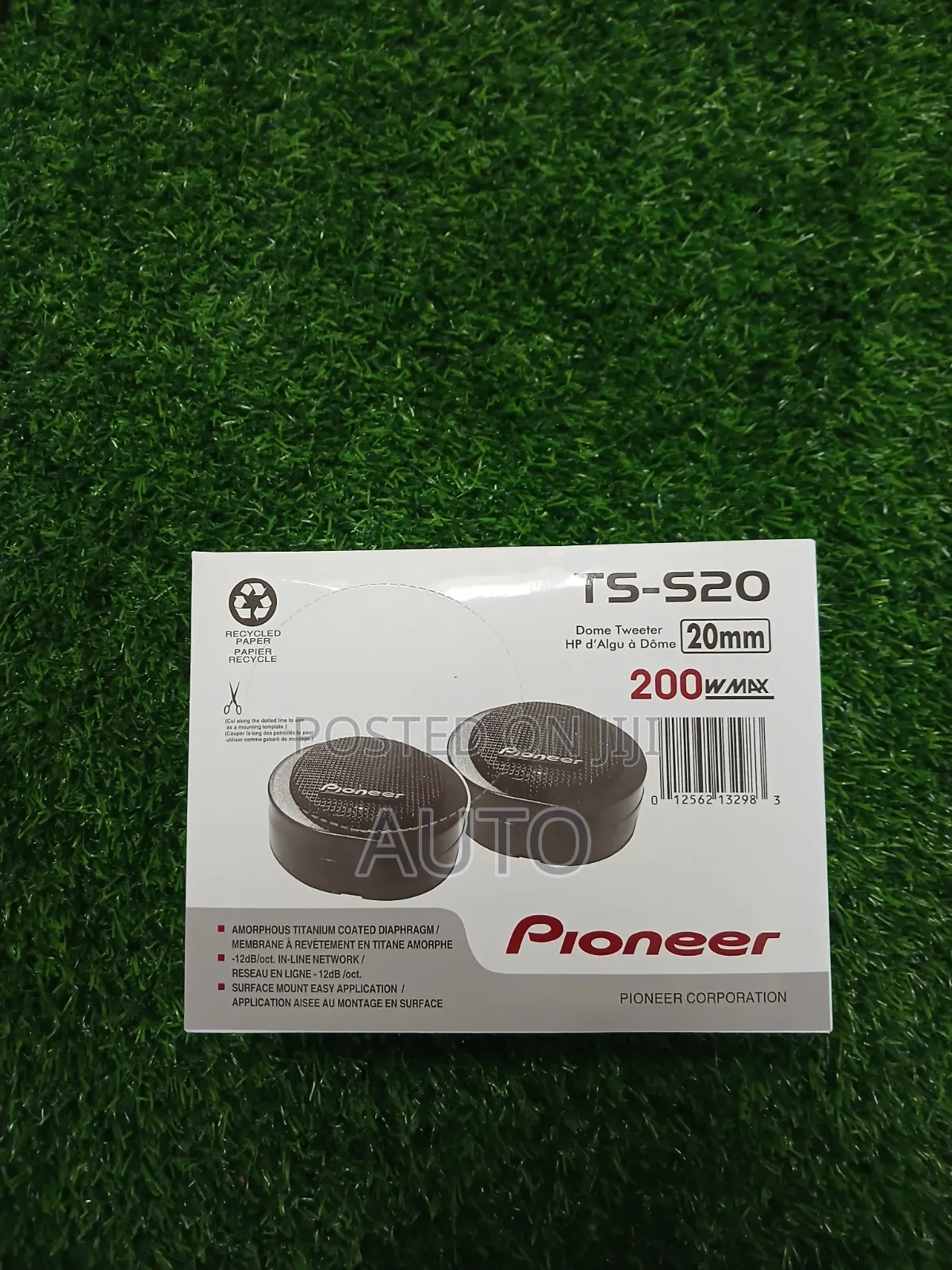 Pioneer Ts-S20 Car Tweeters 200w Max Dome Speakers High Frequency