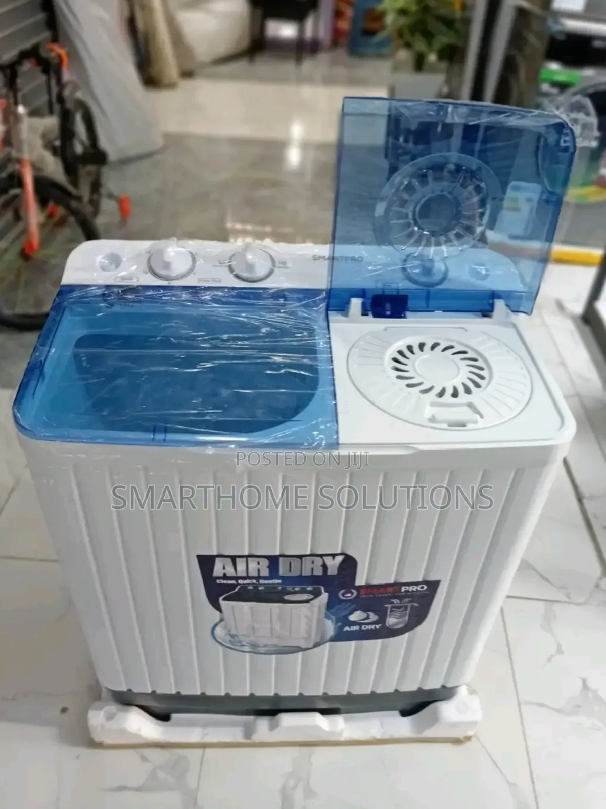 Wash Smarter With the Smartpro 8kg Twin-Tub.