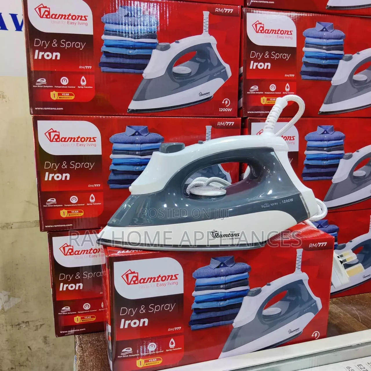 Ramtons Dry Iron With Spray Rm777