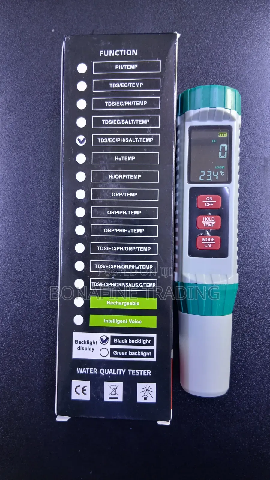 Combined TDS and Ph Meter