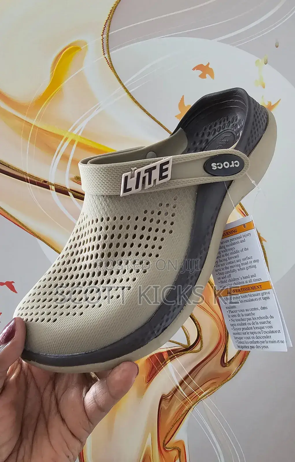 Crocs Literide - Light Brown
Qualitysizes 37-45