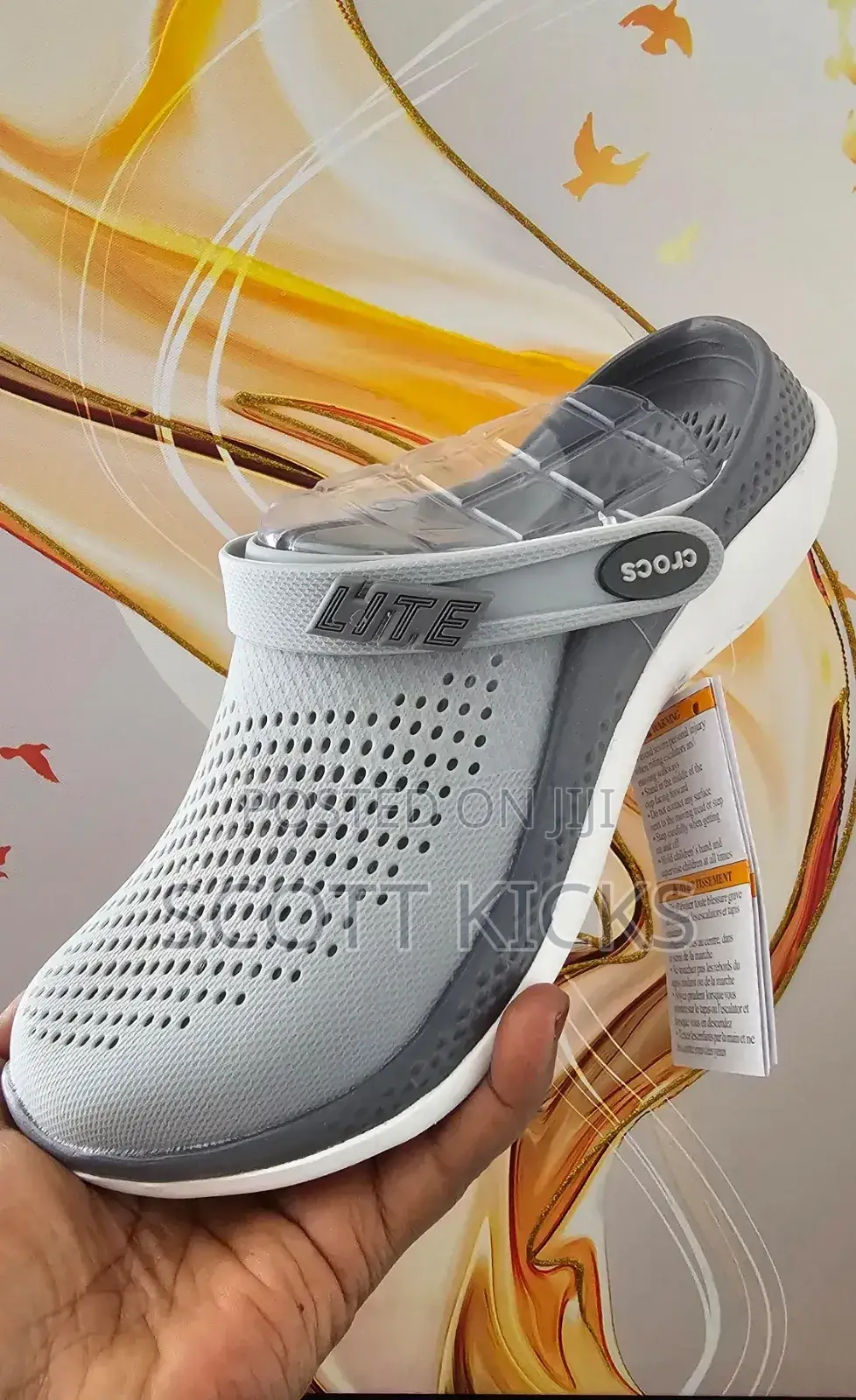 Crocs Literide - Light Gray
Quality 
Sizes 37-45