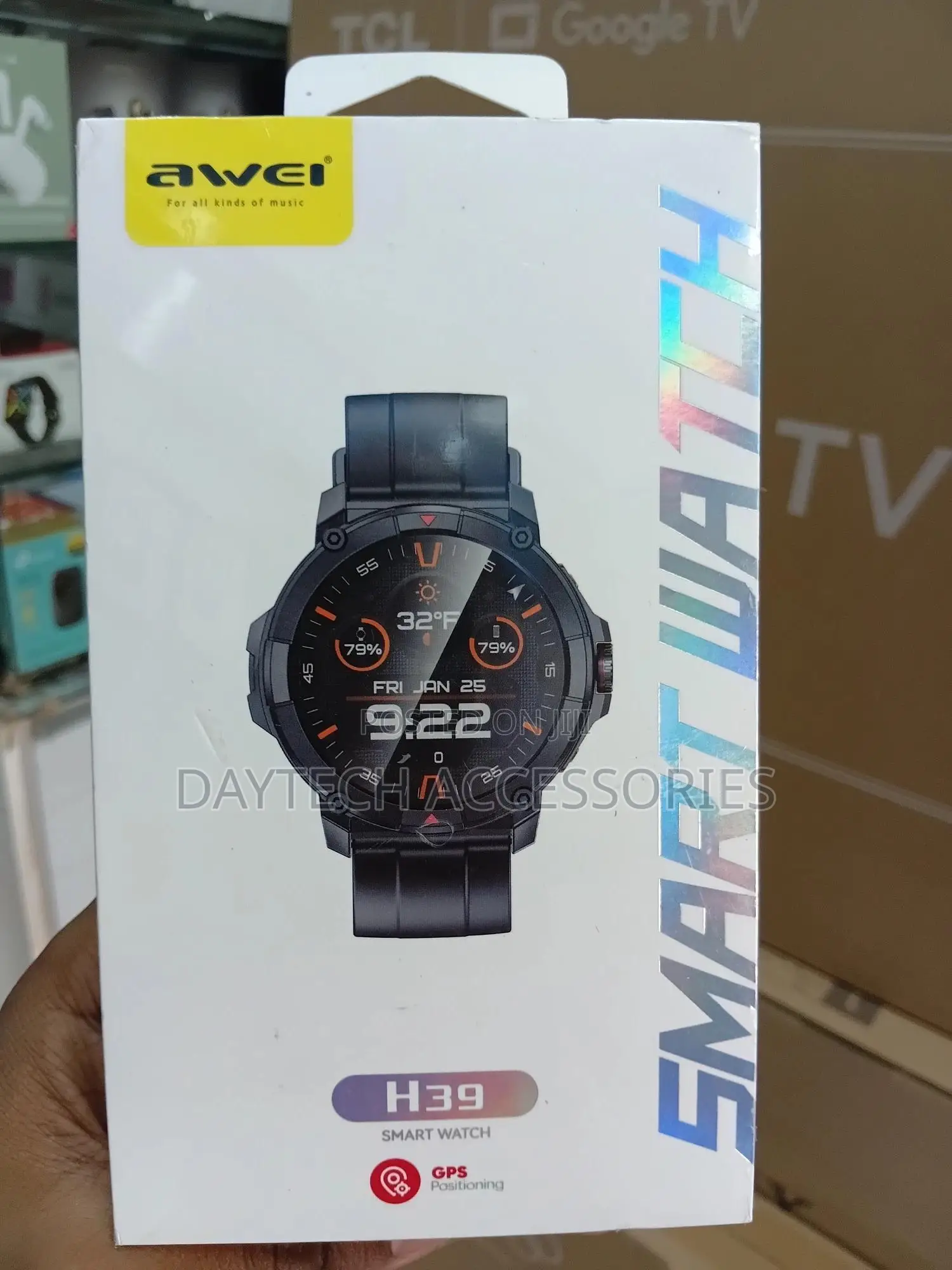 Awei H39 Sport Watch, 1.38 Inch Smartwatch for Men Women