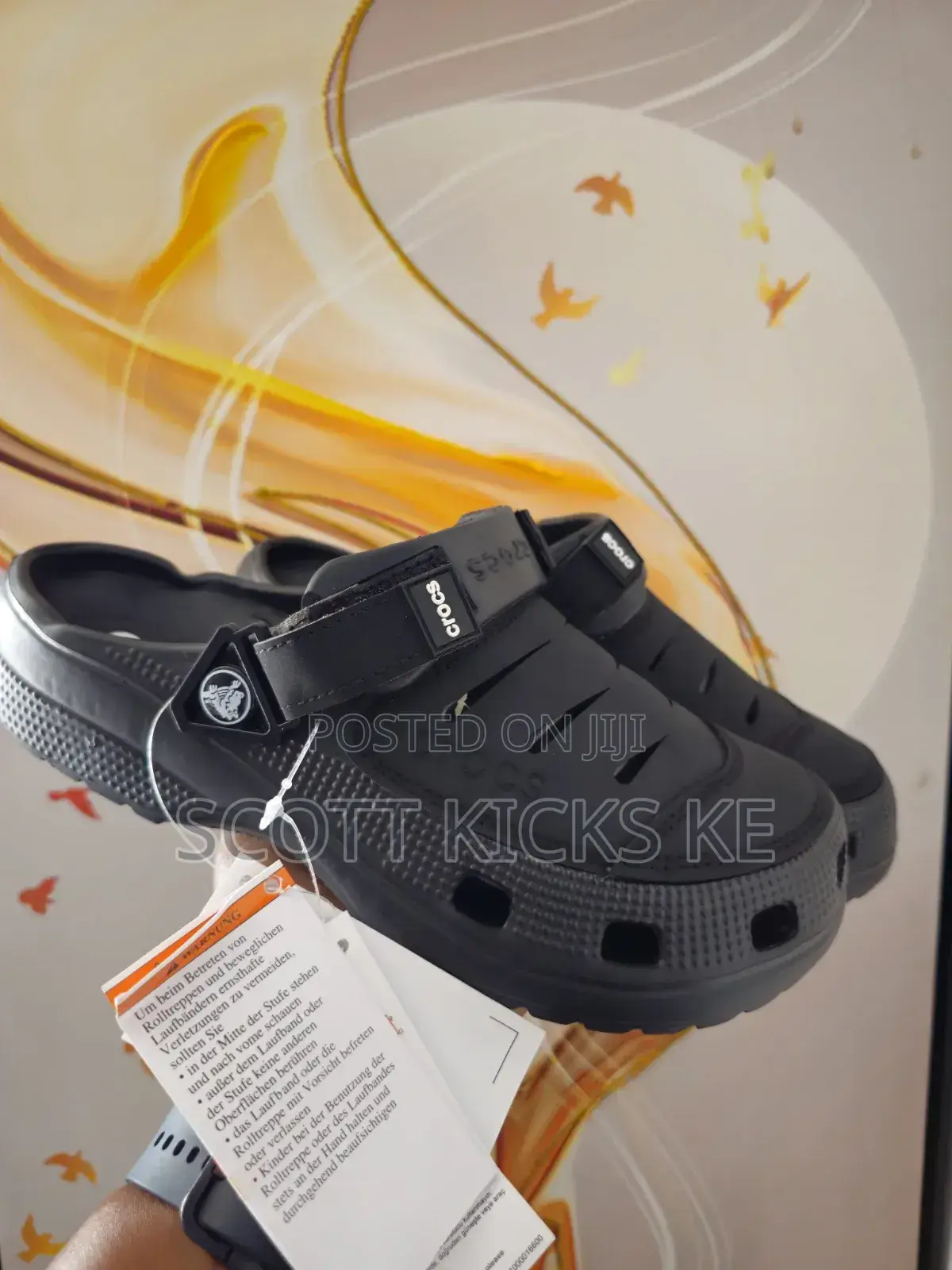 Crocs Classic Clog Sandals 
Black 
Quality 
Sizes 40-45