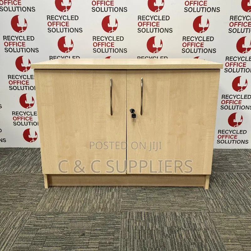 Office 2-Door Credenza Cabinet