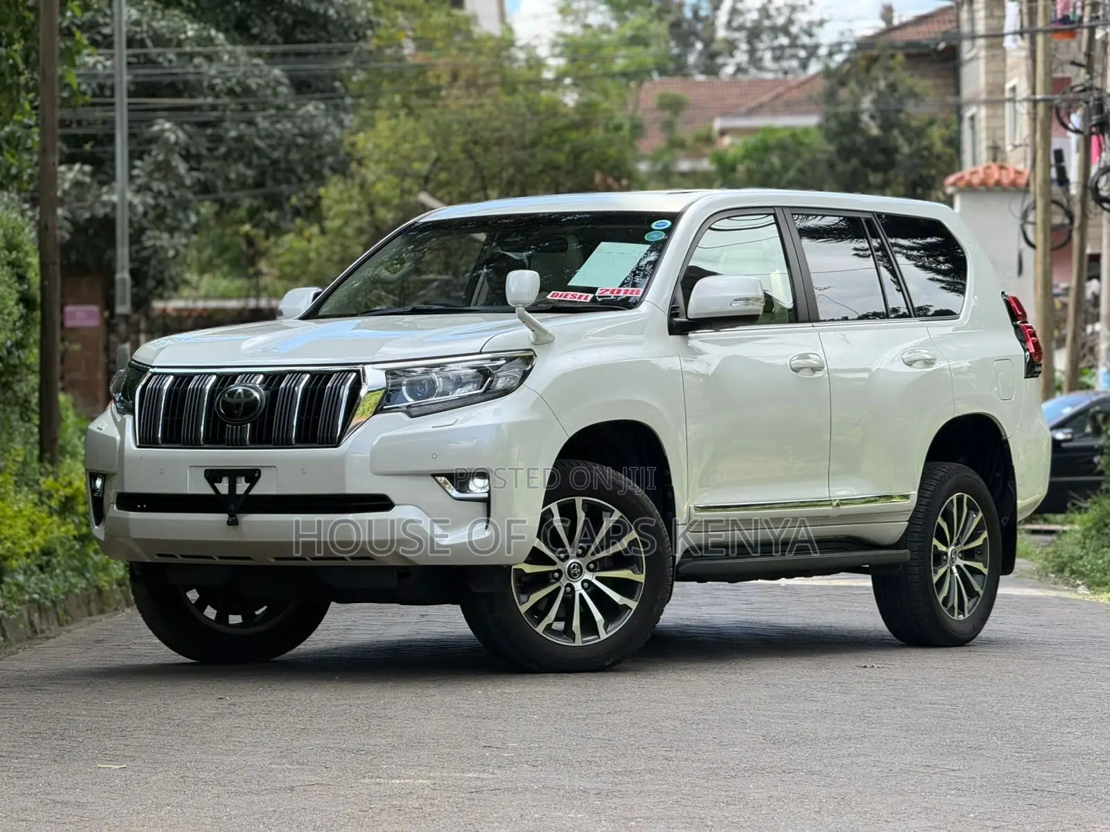 Toyota Land Cruiser Prado 2.8 2018 White