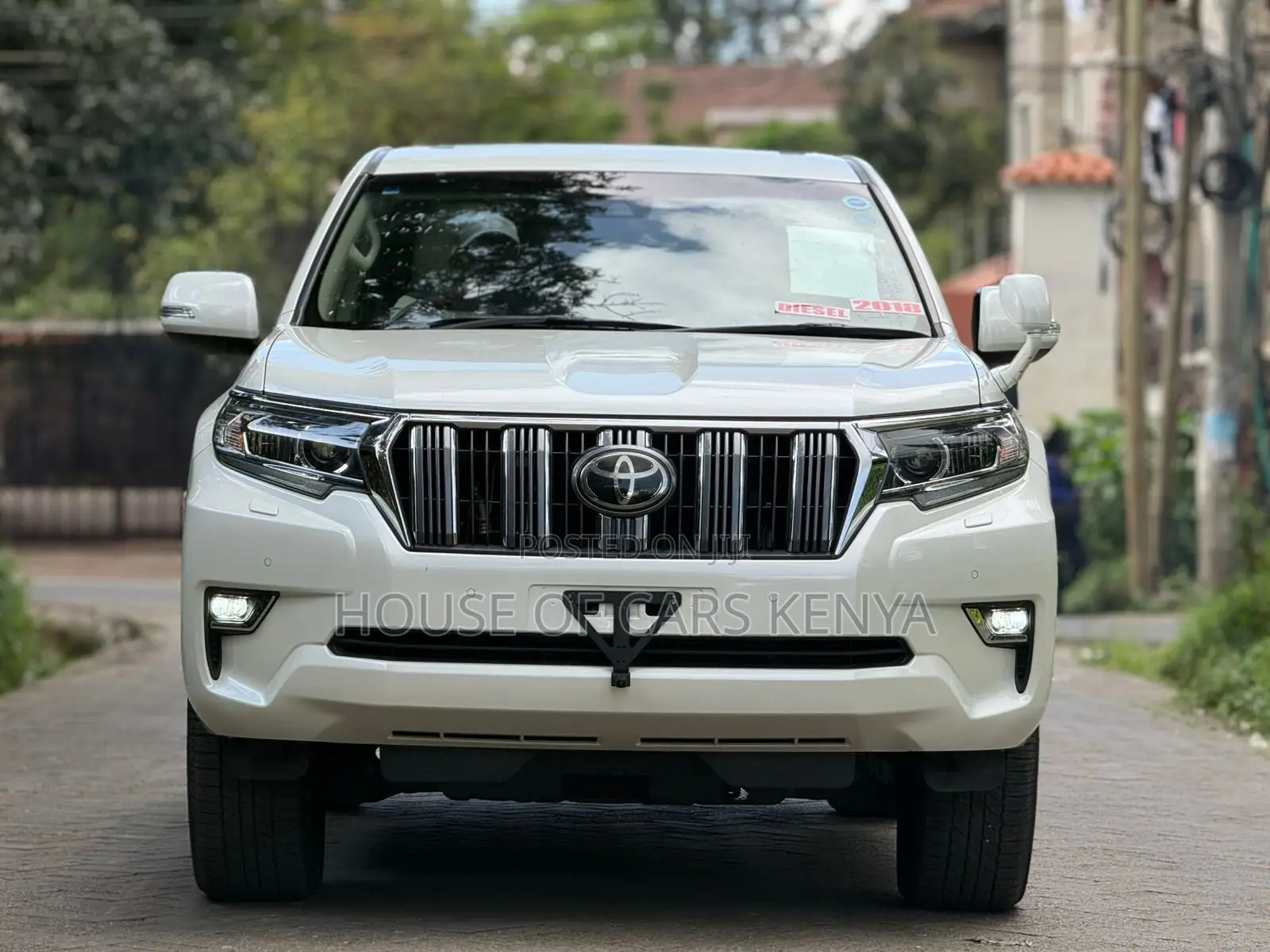 Toyota Land Cruiser Prado 2.8 2018 White