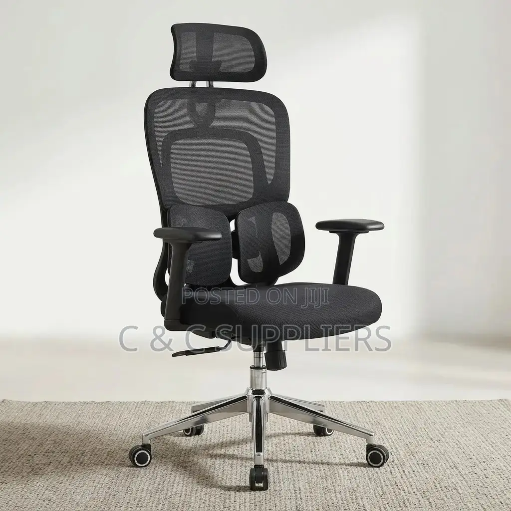 Orthopedic Office Seat (Black Color)