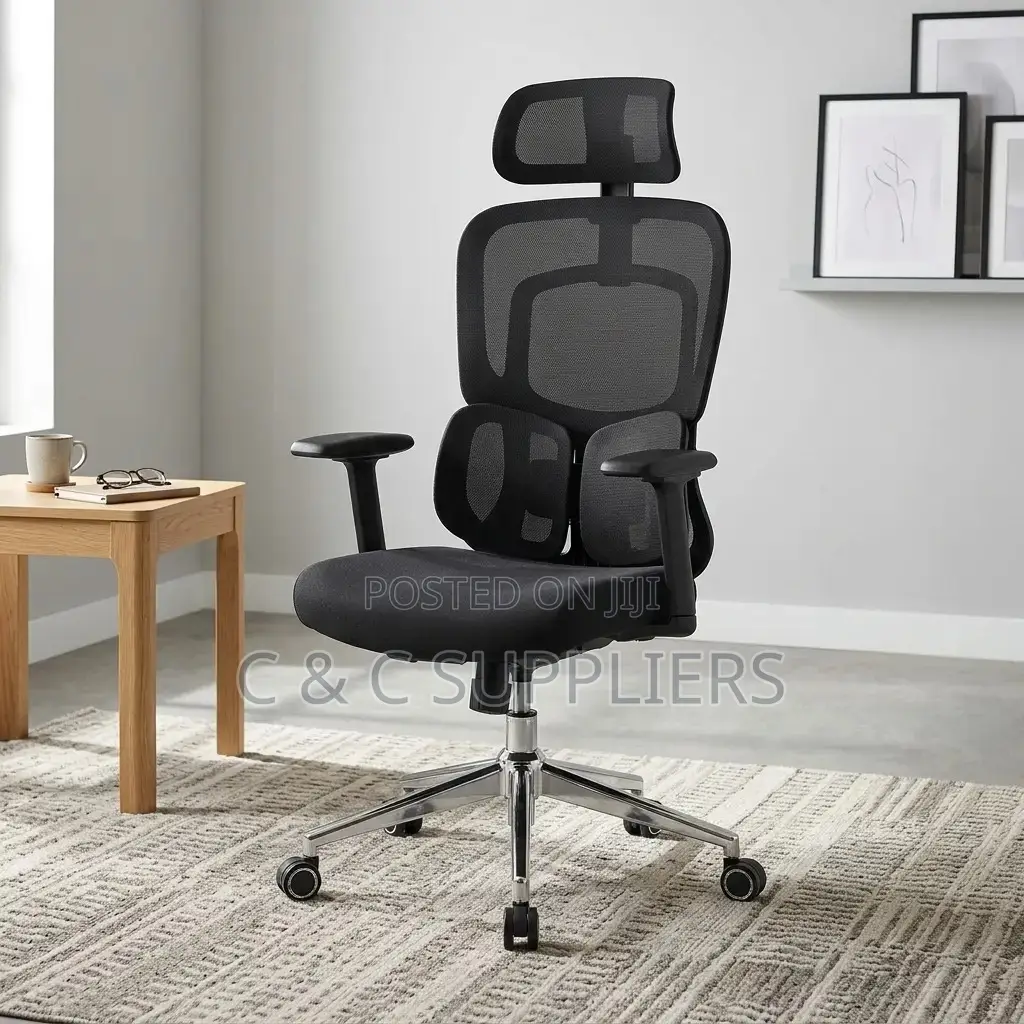 Orthopedic Office Seat (Black Color)