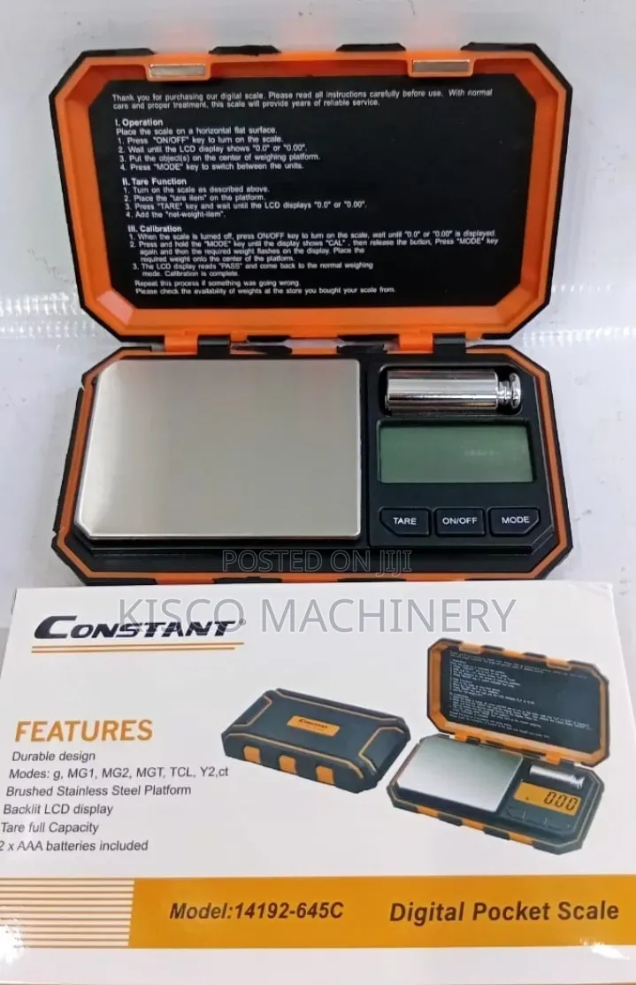 Constant Gram Scale/ Gram Scale